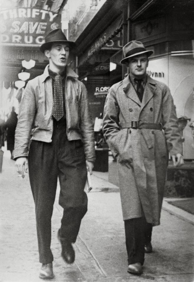 1930-1939-basic-mens-wardrob, história Pánskej módy, 100 rokov pánskej módy, pravý muž, oblek, sako, vintage, 30 roky