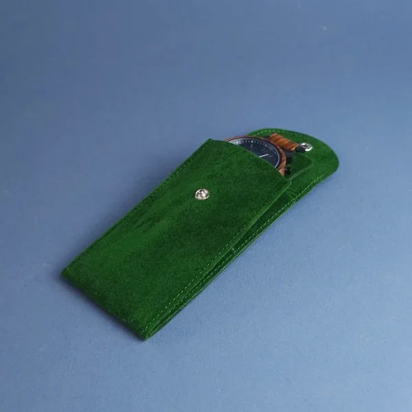 Pánske Plstené puzdro na Hodinky - Amsterdam Green